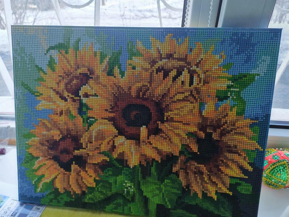 Продаётся мозаика цветы, детские.