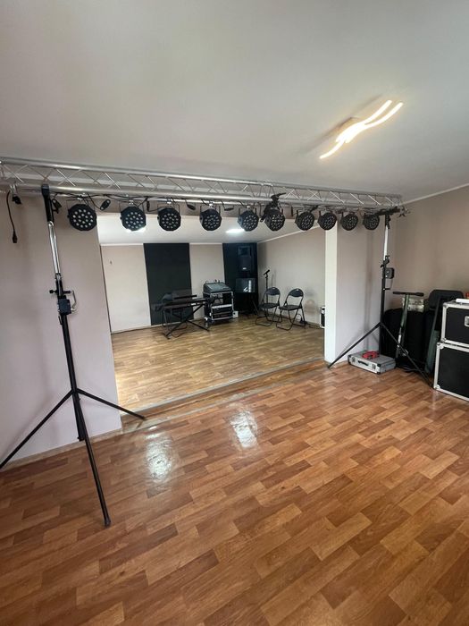 Sală repetiții muzicale.