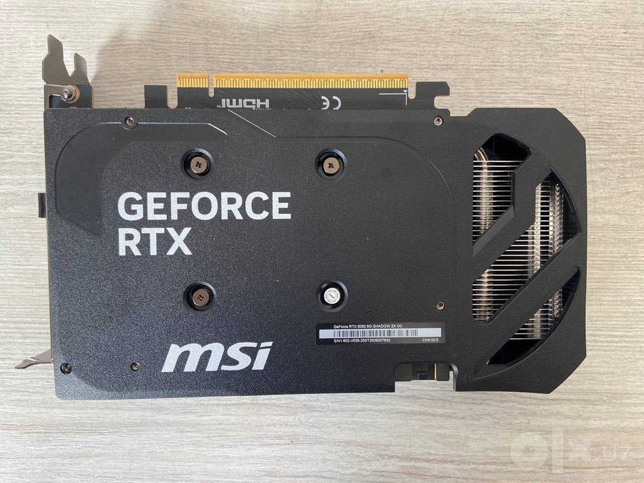 Видеокарта MSI GeForce RTX 5050 Shadow 2X OC 8GB GDDR6