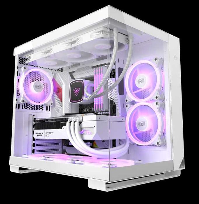 Корпус PCCooler C3T500 ARGB WH ATX/MATX/ITX, White