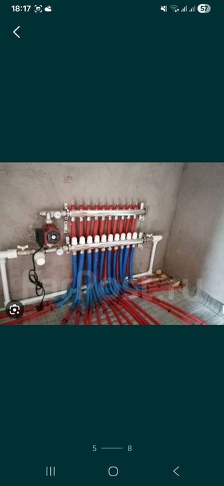 Теплый пол отопление