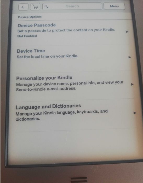 Amazon Kindle Touch D01200
