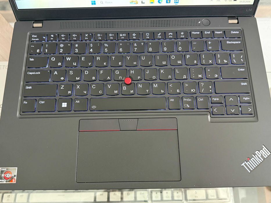 Lenovo ThinkPad L14 AMD Ryzen 7530U озу16гб 256ssd