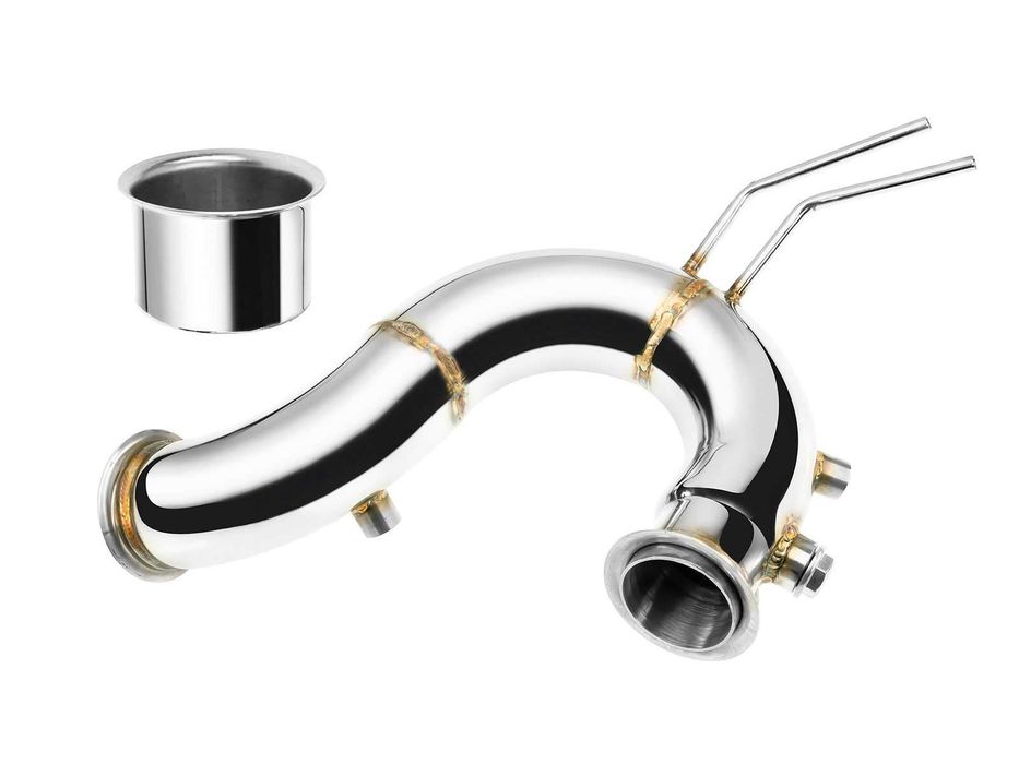 Downpipe даунпайп пасат ауди а3 голф 6 голф 7 октавия 1,6тди 2.0тди