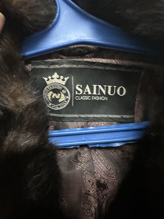 норковая шуба без капюшоном