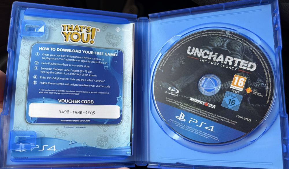 Колекция от игрите UNCHARTED за PlayStation 4-5
