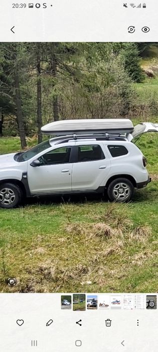 Bari transversale +cutie Dacia Duster 2021