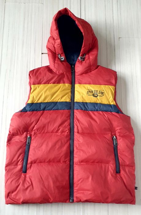 Replay Milano Hooded Down Vest Mens  S / M ОРИГИНАЛ Мъжки Пухен Елек!