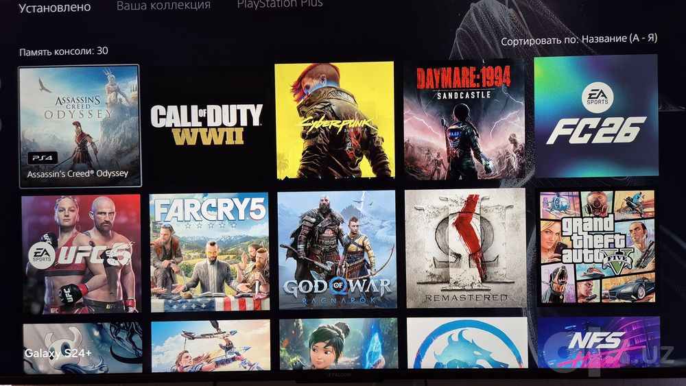 Playstation 5 pro full komplekt + 40 ta oʻyini