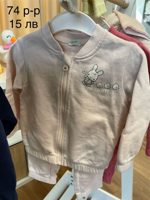 Дрешки benetton размер 62 , 68  и 74