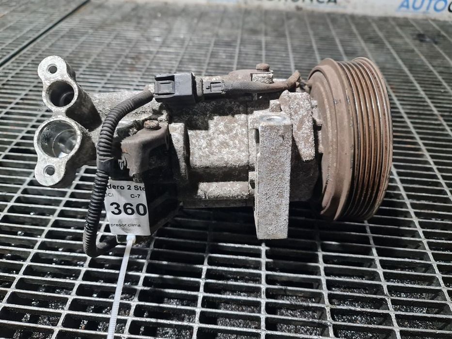 Compresor clima Dacia Sandero 2 Stepway 1.5 DCI 2012 - 2016 90CP K9K (1360) Diesel ...