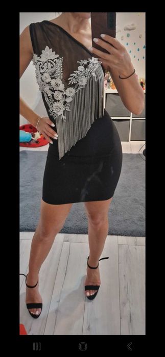 Rochie neagra Bby, xs