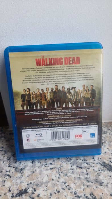 The walking dead Blu Ray Disc  ,  walking dead film