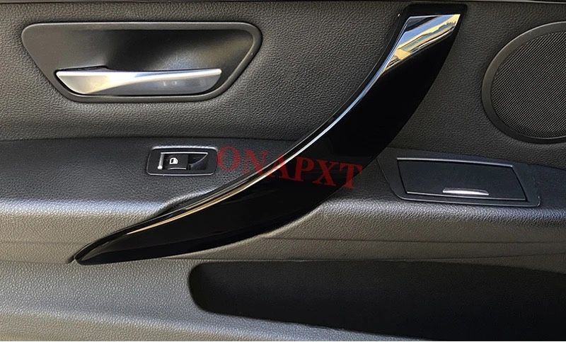 Set 4 capace mânere  mahon gry negru  bmw seria 3 GT f30 31 f34