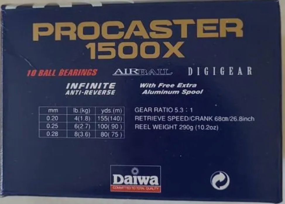 Продам Японская спиннинговая катушка  Daiwa Procaster 2000