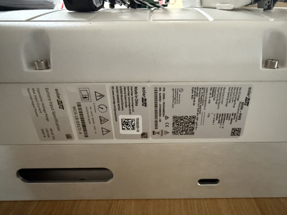 Invertor trifazat 3x Solaredge RWS Hybrid 10kw 8kw 7kw hibrid trifazic