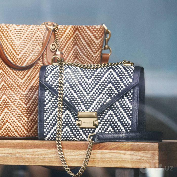 Сумка Michael Kors Whitney Woven Shoulder Bag