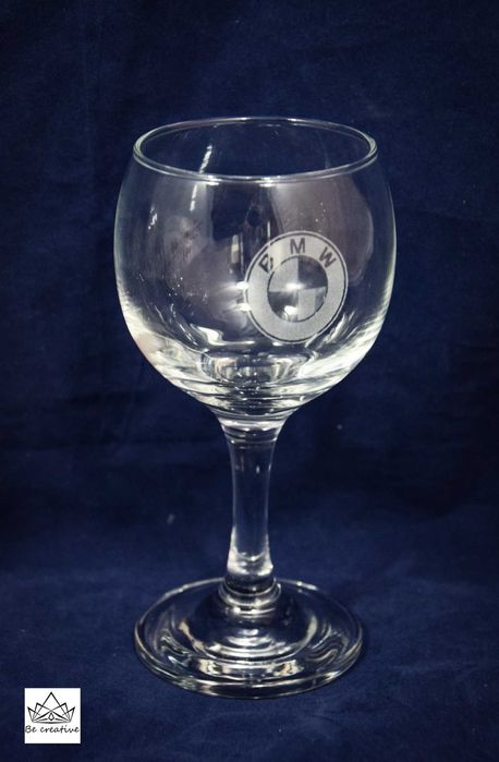 Персонализирана стъклена чаша за ракия