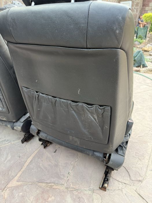 Кожанные сидения на BMW e34