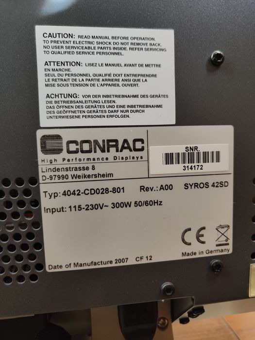 Телевизор Conrac