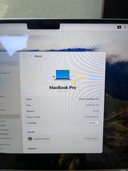Macbook M1 Pro 14 inch 2021