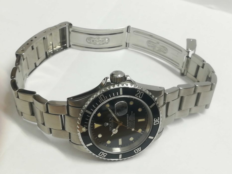 Rolex SUBMARINER Date Oyster Perpetual, кутия+документи, 16610
