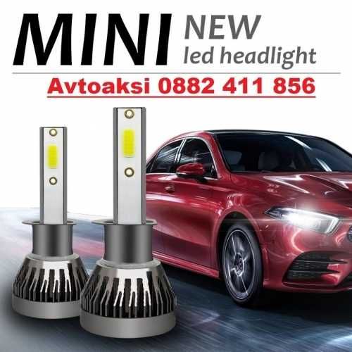 Диодни крушки LED H1/H4/H7/H8/H9/H11 2бр/к-т