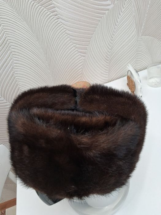 Шапка норковоя мужская