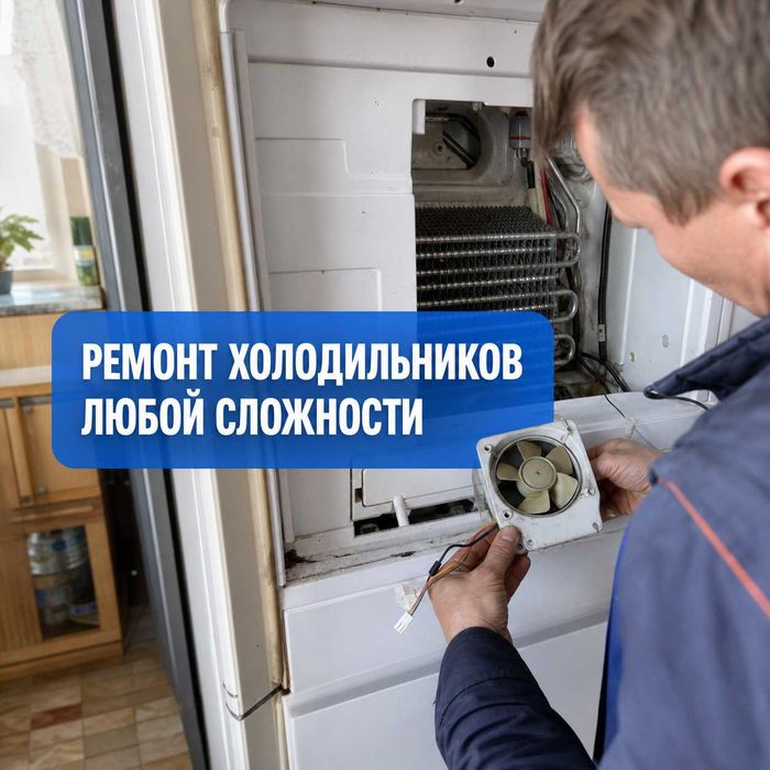 Ремонт холодильников любой сложности