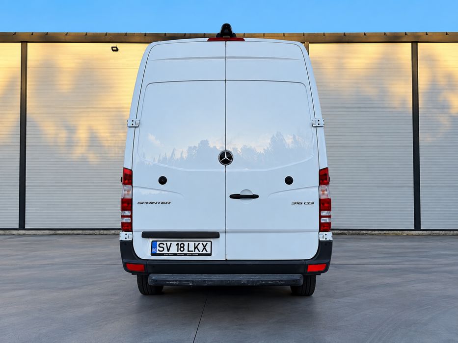 Mercedes-Benz Sprinter 316 CDI XXL Mixt  4+1 locuri -3,5 T, 2016, 2.2 CDi 163 CP Fara rugina l Camera l Navigatie l