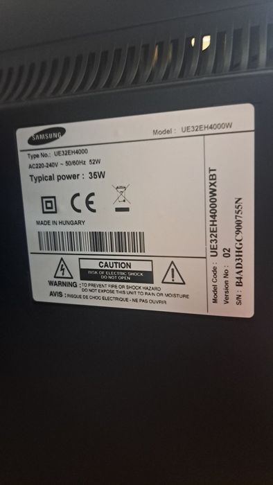 Vînd televizor Samsung-81cm