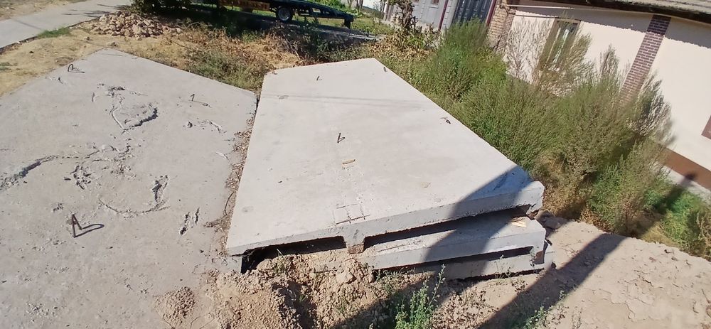 Бетонная плита 6×2.40см