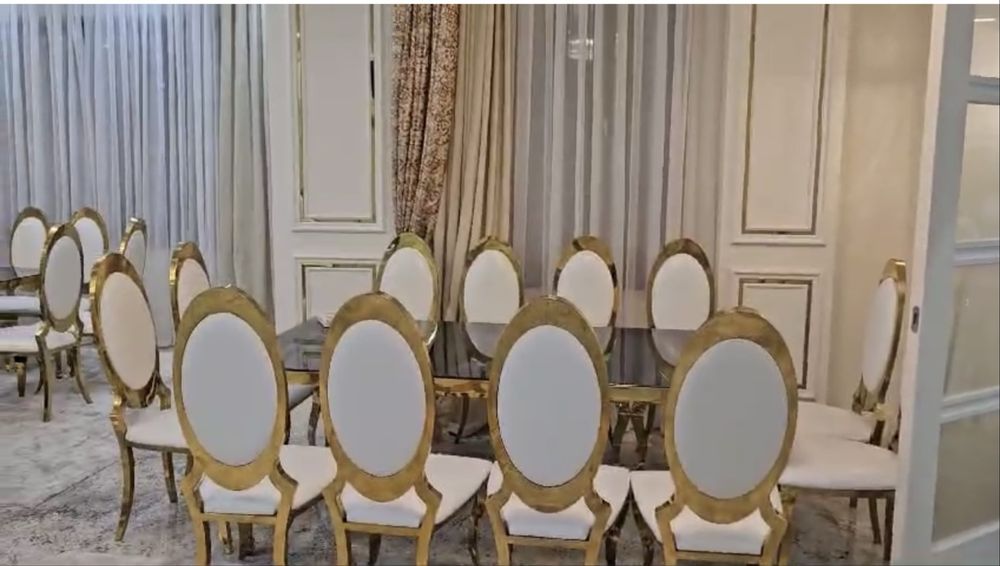 Прокат стол стулья посуды