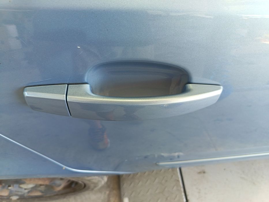 Maner usa dreapta spate Opel Corsa D [Fabr 2006-2013] Hatchback ALBAST