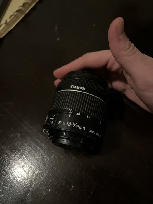 obiectiv CANON efs 18-55mm