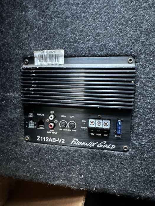 Subwoofer activ phoenix gold Z112AB-V2-12