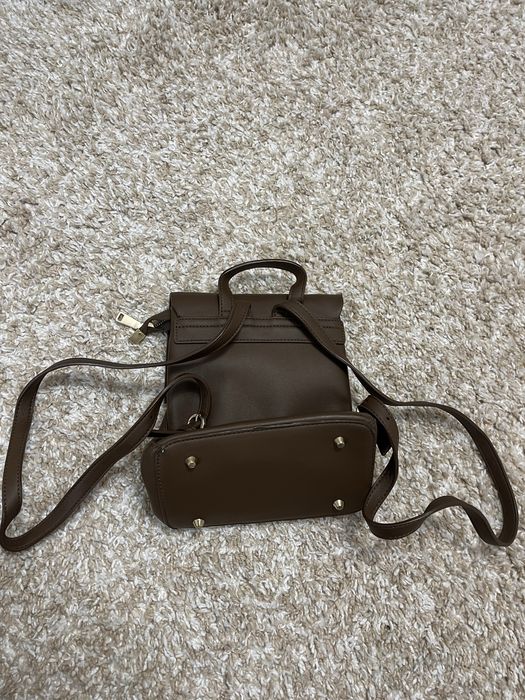 Рюкзак кожаный коричневый