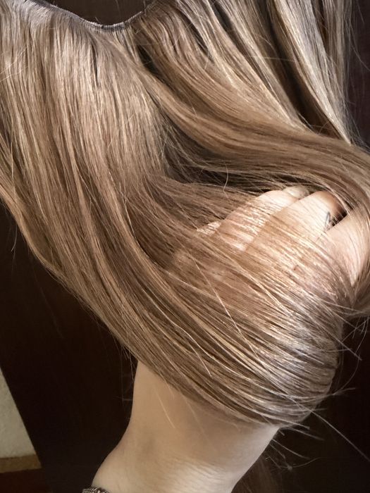 Екстеншъни естествена коса Ванет 55см ЗАПАЗЕНИ ЗА СЕГА.