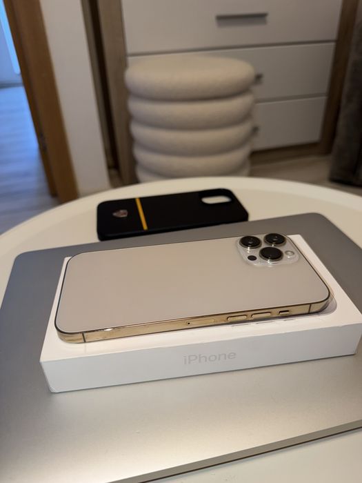 Iphone 13 pro max gold 256 gb ca nou !