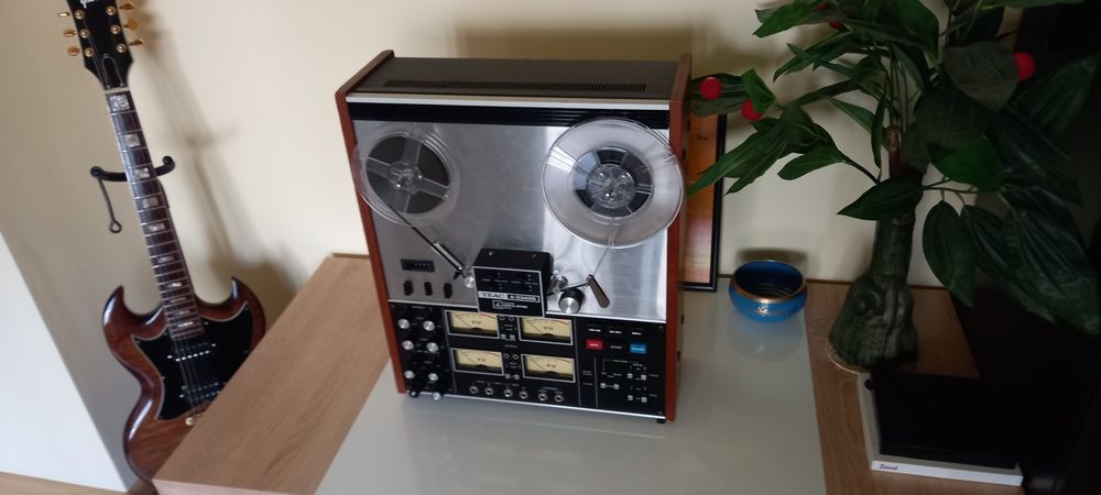 Продавам TEAC A-3340S – класически 4-пистов лентов магнетофон