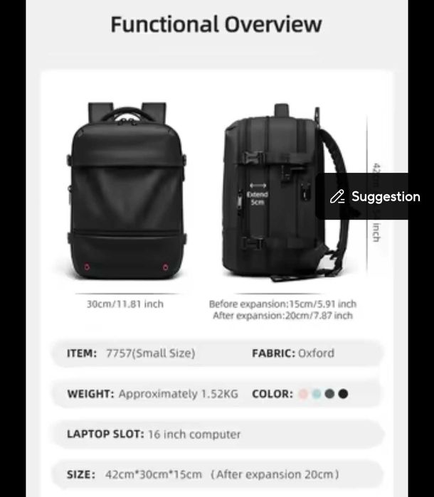 Rucsac vidabil 60l pompa inclusa