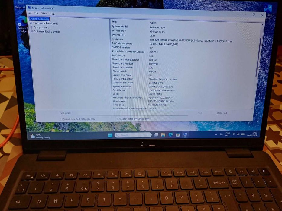 Dell Latitude 3520 i5 11th