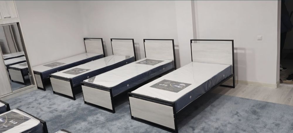 Кровать Металлическая, Евро Стиле, Темир Крават Ишлаб Чикарувчидан,