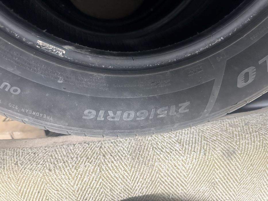 215/50R16 летние покрышки 4ш