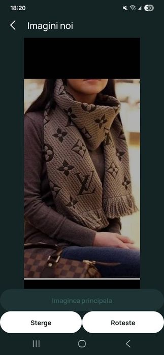 Fular  Louis Vuitton, model 2026, 4 modele