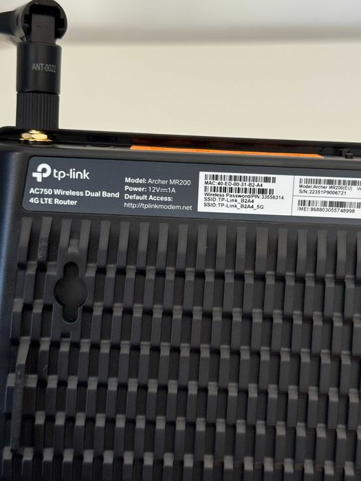 Router 4G LTE TP-Link Archer MR200 Dual Band AC750, SIM