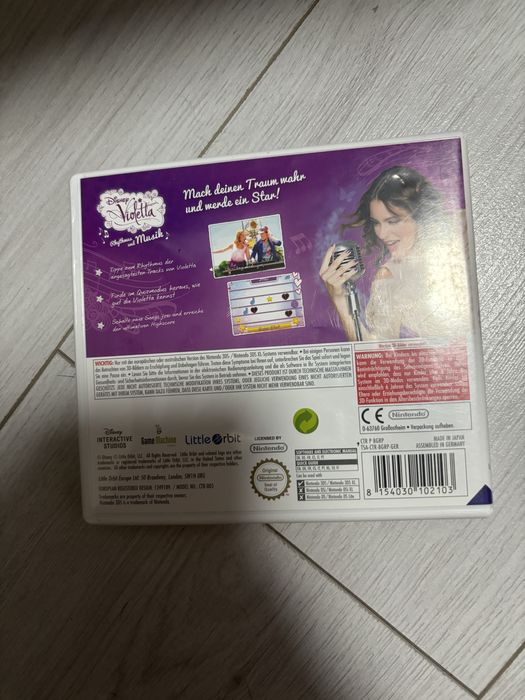 Disney Violetta Nintendo 3ds игра