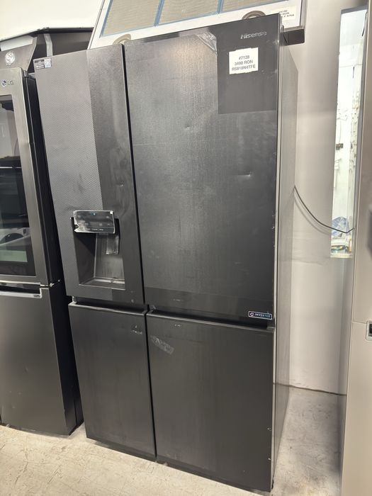 Frigider Side by Side Hisense RS818N4TFE cu factura si garantie 12 luni