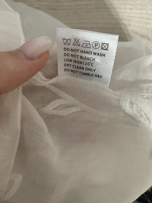 Белая кружевная майка D&G оригинал