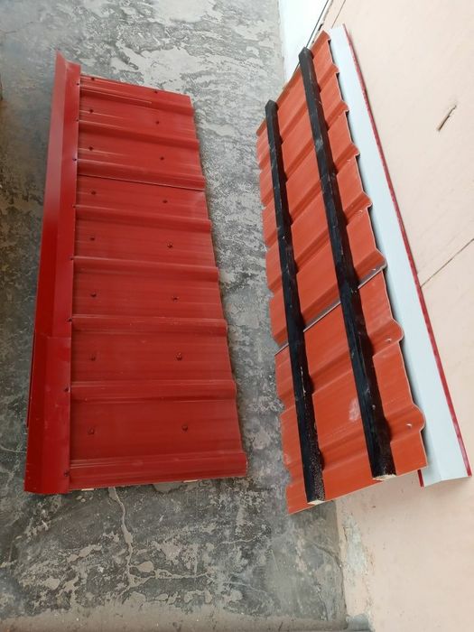 Козерок,Решотка, Установка козырёк и решетки